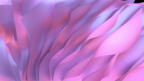 Abstract wavy layer pink colour animation background - Powered by Shutterstock - Get 15% off with code: PIKWIZARD15