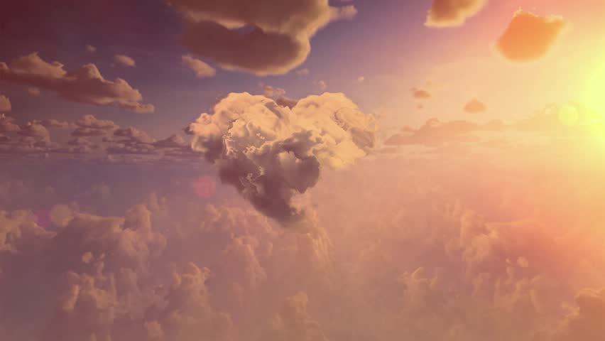  Red heart shaped clouds at sunset. Beautiful love background with copy space.Valentine's Day concept. - Powered by Shutterstock - Get 15% off with code: PIKWIZARD15