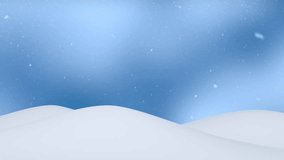  Copy space winter snowy hills with fireworks animation. Holiday new years and christmas background. - Powered by Shutterstock - Get 15% off with code: PIKWIZARD15