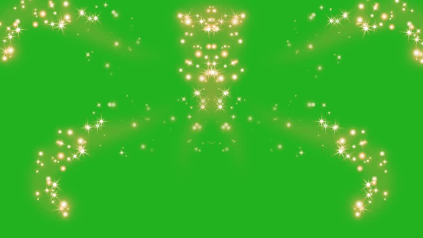 Shining glitter particles green screen motion graphics | Shutterstock HD Video #1111197371