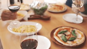 Cheers with Italian Cuisine and Red Wine - Powered by Shutterstock - Get 15% off with code: PIKWIZARD15