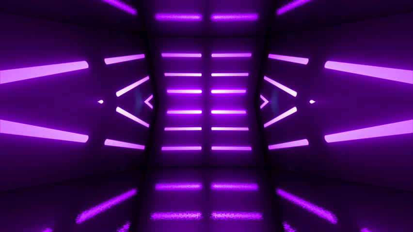 neon futuristic concert stage wall loop background rhythm Royalty-Free Stock Footage #1111233305