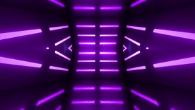 neon futuristic concert stage wall loop background rhythm