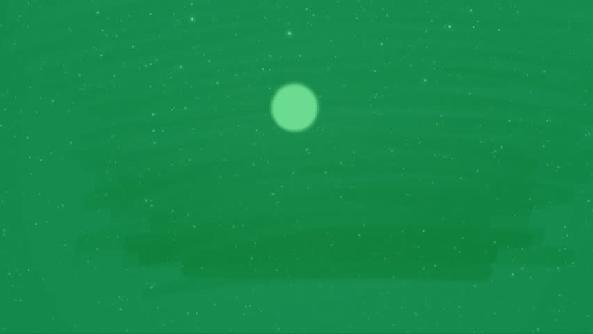 Animation of snowflakes and santa riding sleigh with reindeers over houses on mountains. Digitally generated, hologram, illustration, animal, winter, christmas, winter, holiday and celebration.