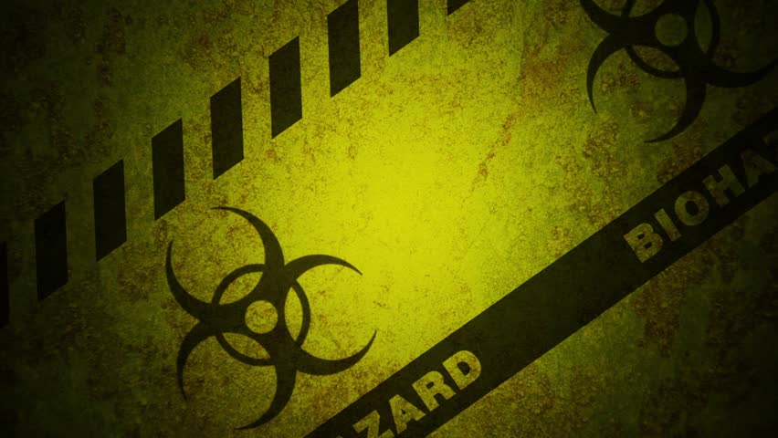 Biohazard Sign Loop Background . Royalty-Free Stock Footage #1111281987