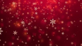 Beautiful video wallpapers for Christmas, welcoming Christmas, welcoming the new year, with pine trees, white snow, sparkling lights, Thanksgiving day, 4k