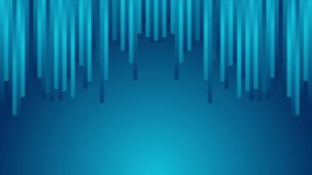 Blue minimal stripes abstract geometric tech background. Seamless looping motion design. Video animation Ultra HD 4K 3840x2160