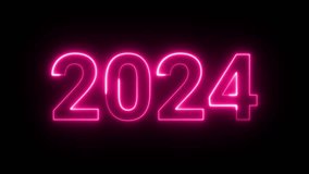 Happy New Year animation, Happy New Year 2024 Gold Handwritten Animated Text. Happy New Year celebration with snow concept.
text title celebration, Looping video in futuristic style, New Year 2024, - Powered by Shutterstock - Get 15% off with code: PIKWIZARD15
