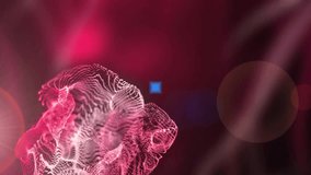 Animation of flash sale text over pink glowing mesh background. Sales, retail, shopping, digital interface, communication, computing and data processing concept digitally generated video. - Powered by Shutterstock - Get 15% off with code: PIKWIZARD15