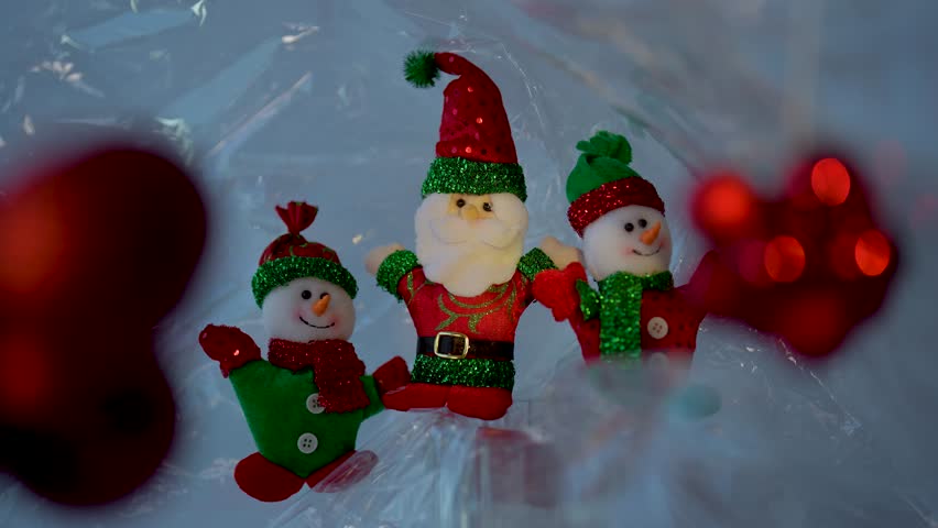 Merry Christmas and New Year background. Christmas decoration.