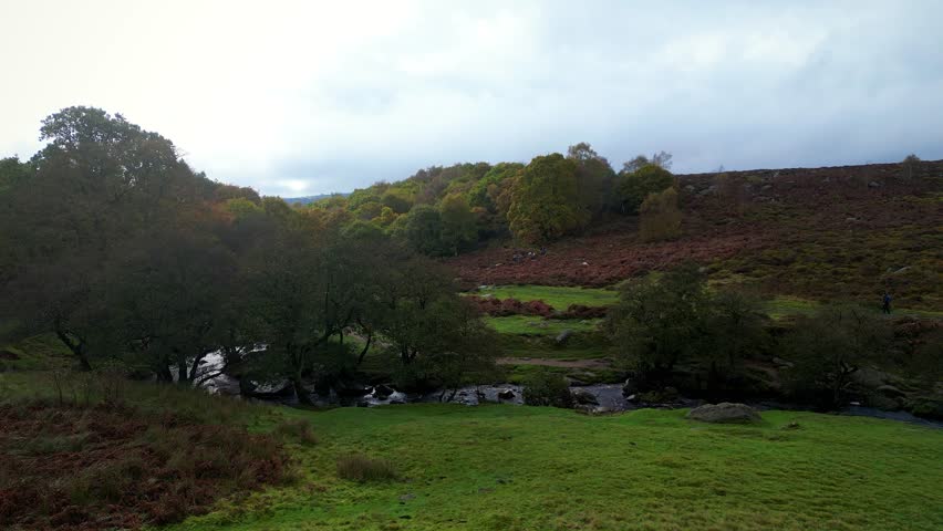 Autumn in Padley Gorge Hope Valley