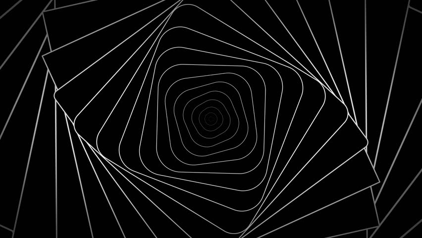 Mathematic seamless loop animation. Square and circle shapes forming elegant pattern. | Shutterstock HD Video #1111357567