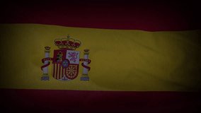 Flag of Spain. 3D Animation. - Powered by Shutterstock - Get 15% off with code: PIKWIZARD15