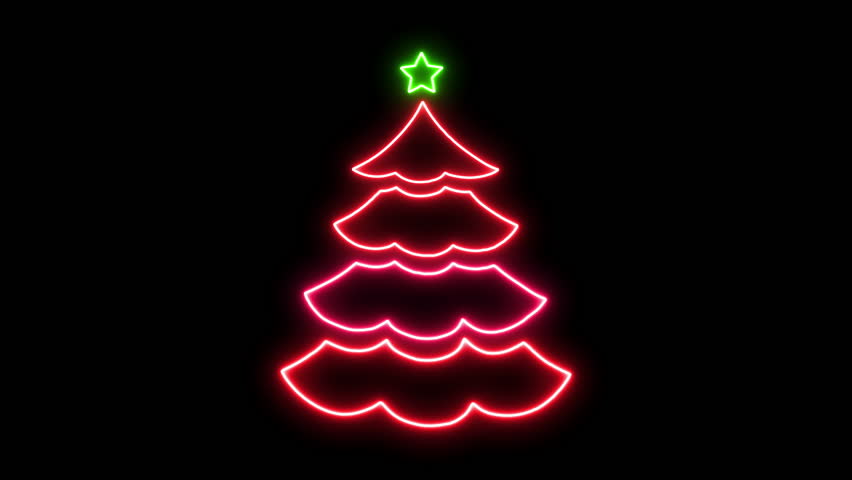 Christmas Tree Hologram Stock Footage Video (100% Royalty-free) 33106879