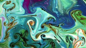 This stock video features an abstract liquid oil painting in motion. Use this oil motion background for ads, presentations, slideshows, text background for TV and the movies, and more.