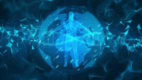 Human body dna research technology digital medical science - Powered by Shutterstock - Get 15% off with code: PIKWIZARD15