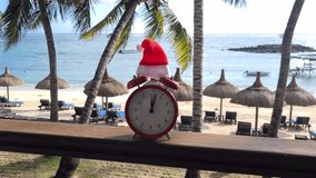 Alarm clock at sea for New Year 2024. Christmas holidays and winter holidays - Powered by Shutterstock - Get 15% off with code: PIKWIZARD15