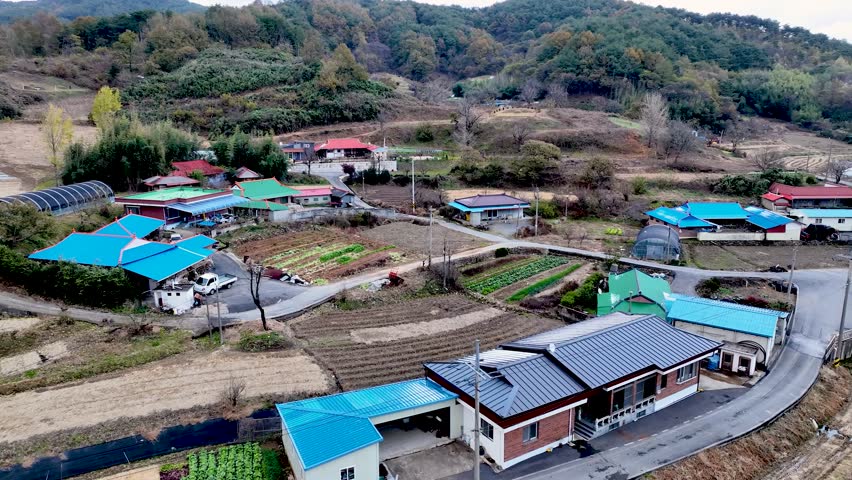 


A cozy mountain village in Korea