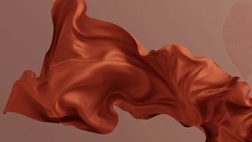 Fluttering on the wind brown fabric texture, silk flying fabric background - Powered by Shutterstock - Get 15% off with code: PIKWIZARD15