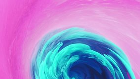 Vertical video. Smoke vortex background. Magic portal. Magenta pink blue steam spiral hypnotic swirl abstract whirlpool motion illusion fantasy teleport creative art. - Powered by Shutterstock - Get 15% off with code: PIKWIZARD15
