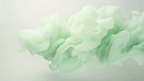 Pastel neon pink green smoke cloud moving on dark background. texture. Soft color holographic iridescent gradient. Hologram. Light through a prism and smoke. Abstract background - Powered by Shutterstock - Get 15% off with code: PIKWIZARD15