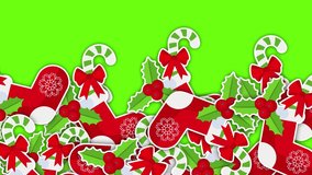 2d Christmas and New Year Transition video. Red Santa Claus boot with gift. - Powered by Shutterstock - Get 15% off with code: PIKWIZARD15