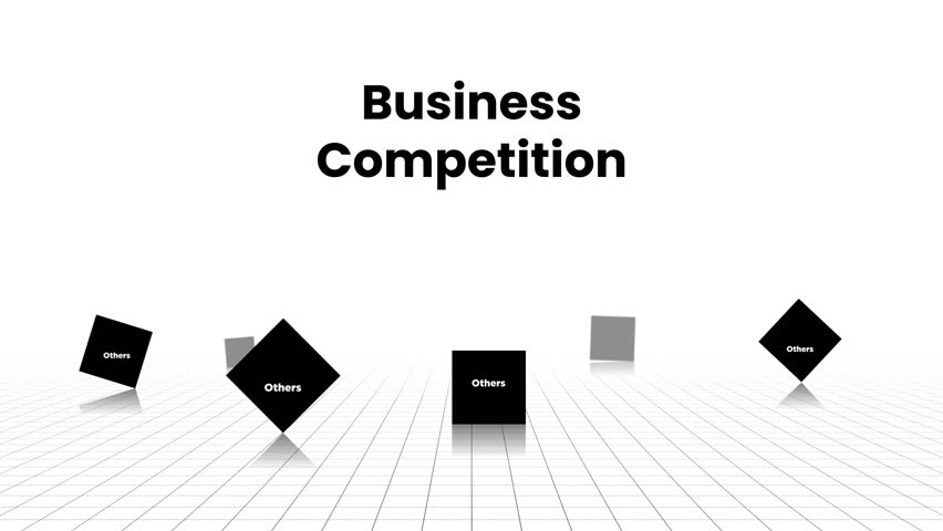 Business development concept animation. Work smart not hard. Grow your business competition with new strategy. 4K motion graphics video. | Shutterstock HD Video #1111491585