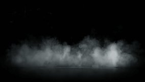 Super Slow Motion Shot of Atmospheric Smoke Slowly Floating on Black Background at 1000fps. - Powered by Shutterstock - Get 15% off with code: PIKWIZARD15