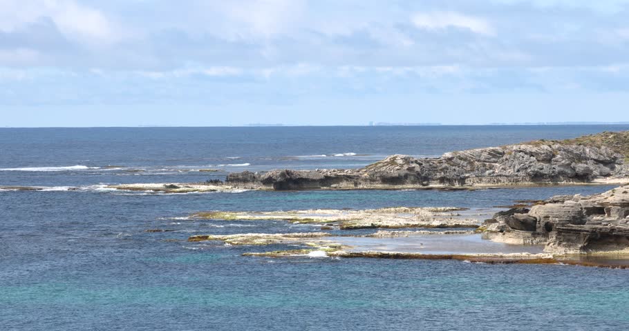 Scenic views of Rottnest island western Australia
