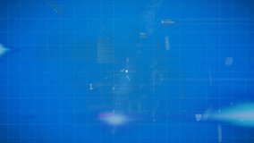 Animation of connected icons, binary codes and computer language over 3d model of house. Digitally generated, hologram, illustration, communication, coding, programming language, architecture, - Powered by Shutterstock - Get 15% off with code: PIKWIZARD15