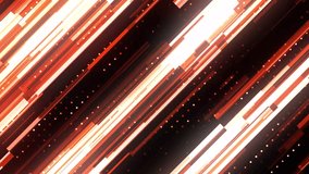 4k Curved Technology Lines News Background animation 