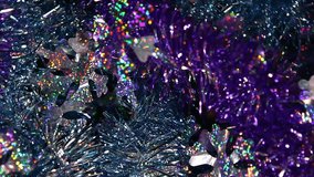 footage of rotation tinsel background - Powered by Shutterstock - Get 15% off with code: PIKWIZARD15