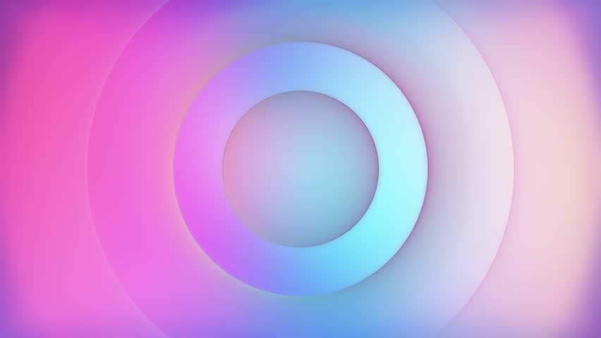 neon ultraviolet circular neon background geometric frame glowing shine