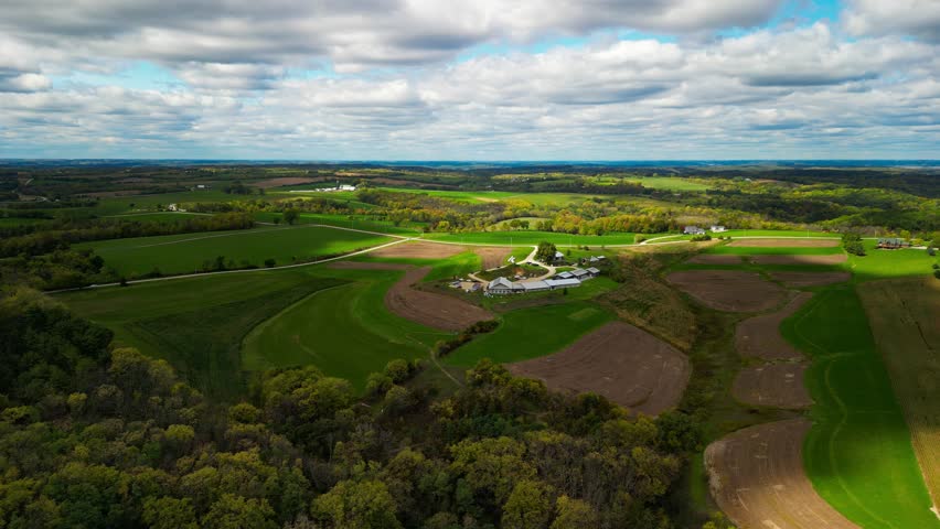 This footage was captured just outside of Governor Dodge, Wisconsin at Bethel Horizons.  