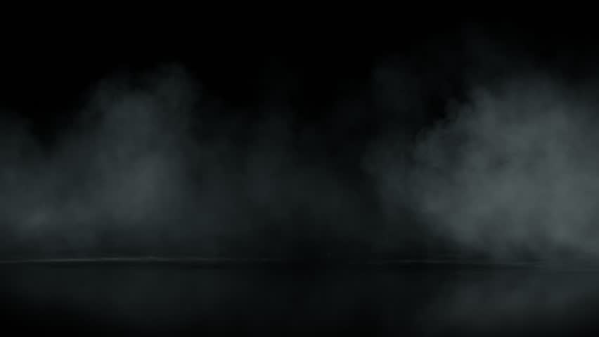 Super Slow Motion Shot of Atmospheric Smoke Slowly Floating on Black Background at 1000fps. | Shutterstock HD Video #1111575365