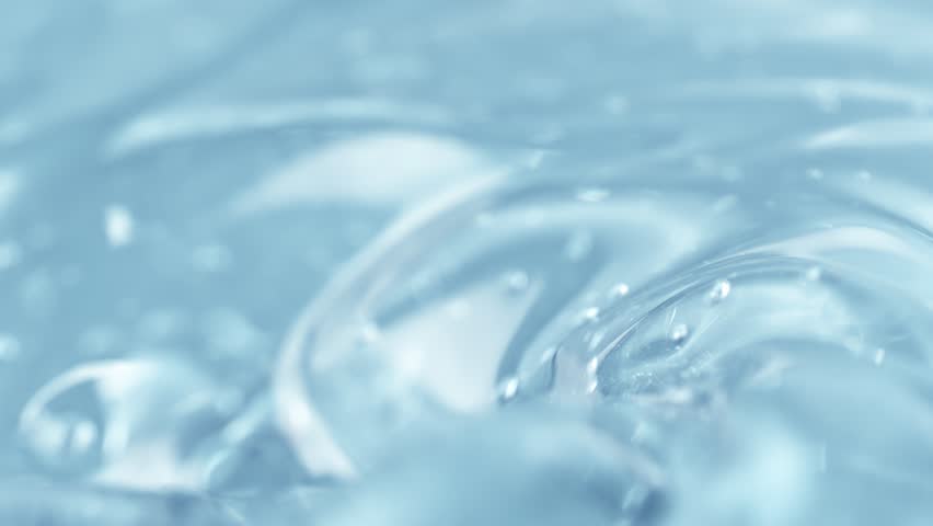Super Slow Motion Shot of Swirling Light Blue Gel Liquid at 1000fps. | Shutterstock HD Video #1111575393