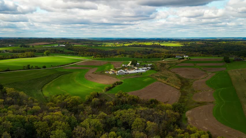 This footage is from Dodgeville, WI during a hiking event in the fall called Trails and Tastings.  It is a beautiful time of the year!