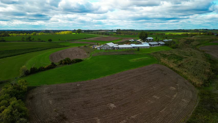 This footage is from Dodgeville, WI during a hiking event in the fall called Trails and Tastings.  It is a beautiful time of the year!
