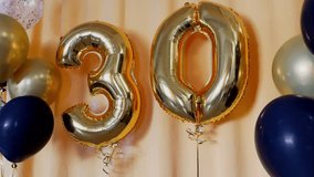 Decoration for 30 years birthday, anniversary - Powered by Shutterstock - Get 15% off with code: PIKWIZARD15