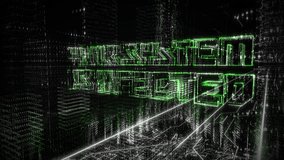 Linking huge amounts of online data using the modern computer. Linking online data to create a hologram Your System is Infected on a computer. Linking online internet information using a computer. - Powered by Shutterstock - Get 15% off with code: PIKWIZARD15