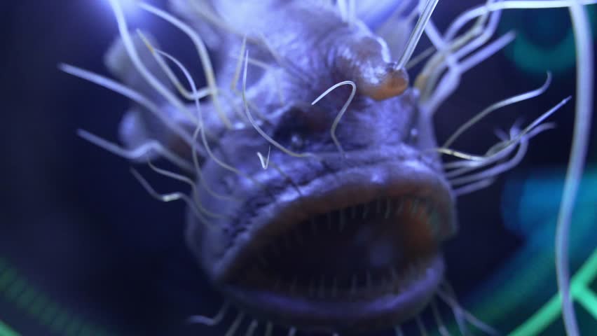 deep sea fish scary monster