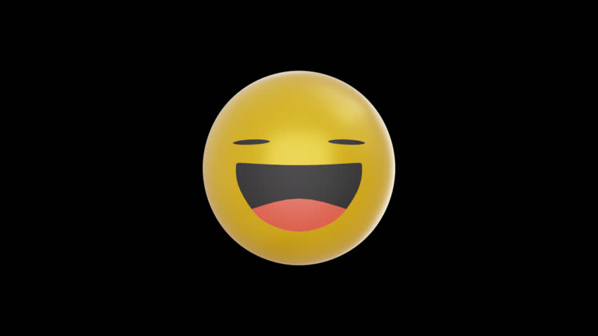 Realistic Emoji Animation Video with smiley face | Shutterstock HD Video #1111632809