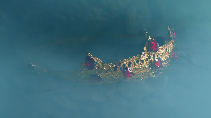 King's Crown In Misty Cave With Water Draining Away
 Royalty-Free Stock Footage #1111646809
