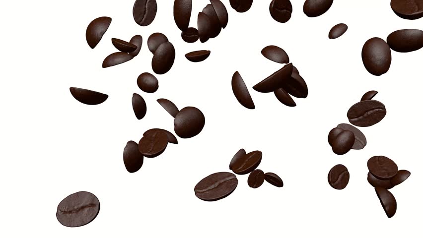 Super slow motion of coffee beans collision. Filmed on high speed cinema camera, 1000 fps. | Shutterstock HD Video #1111647473