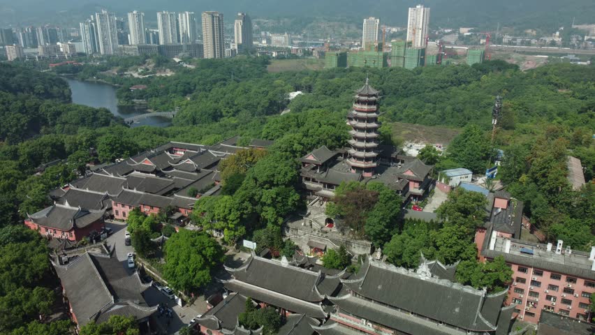 A corner of the city park