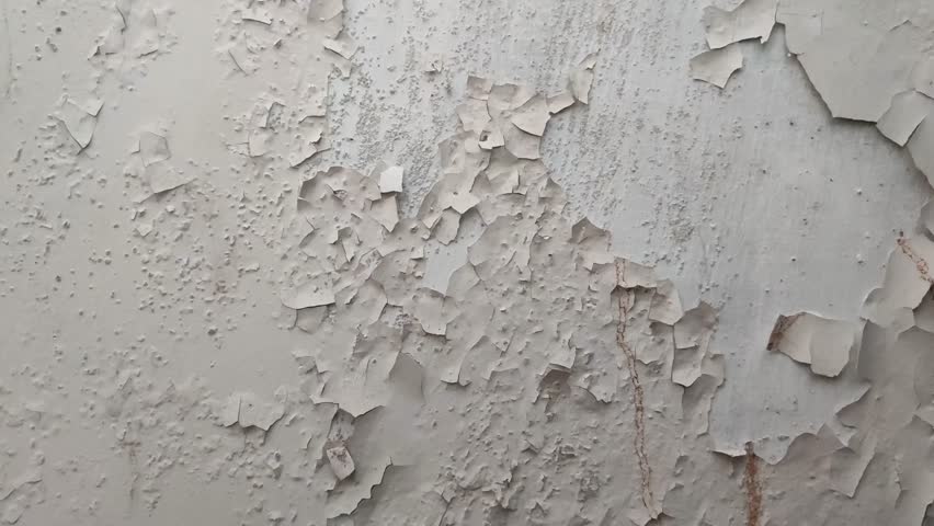 Paint damaged and dull walls | Shutterstock HD Video #1111665347