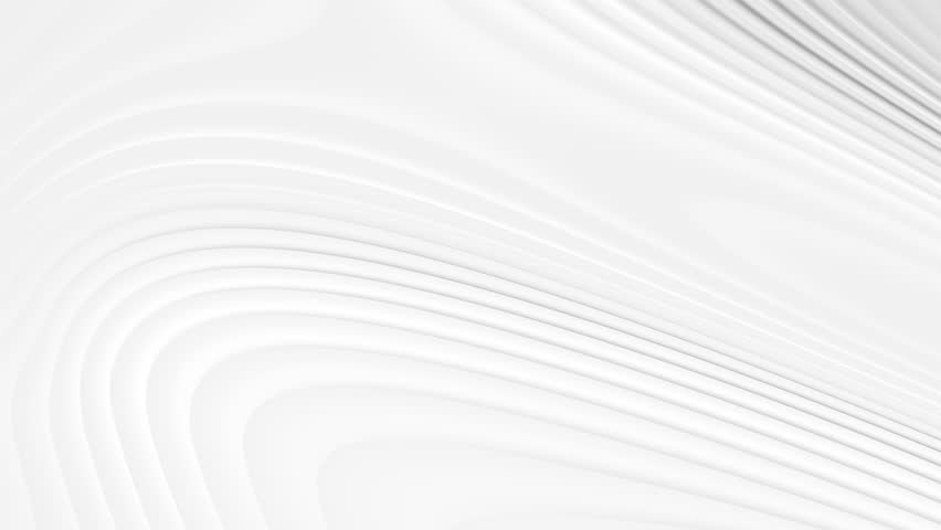 Bright white grey curve wave abstract minimal background, seamless loop Royalty-Free Stock Footage #1111670177