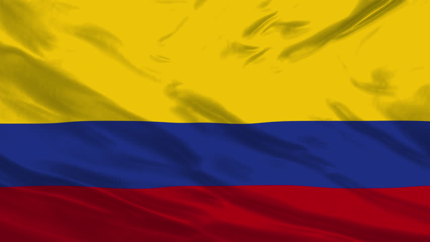 Colombia Flag Waving In Wind | Shutterstock HD Video #1111670665