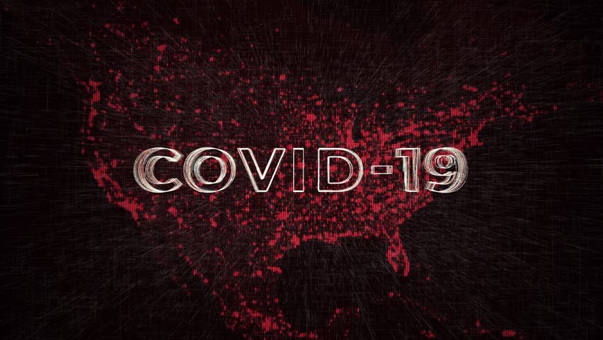 Covid-19 infographic concept for USA, motion graphic animation of pandemic - Powered by Shutterstock - Get 15% off with code: PIKWIZARD15