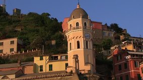 Video of the cityscape of Vernazza Italy. (Vernazza - Circa 2008)